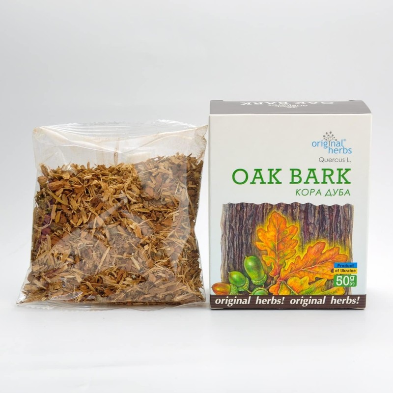Oak Bark Tea (Кора Дуба) - 50g (1.76 oz) Original Herbs gallery
