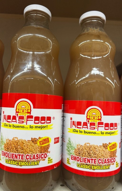 Emoliente Clasico Peru Food Con Linaza Classic Emollient With Flaxseed 32 Oz 2pk