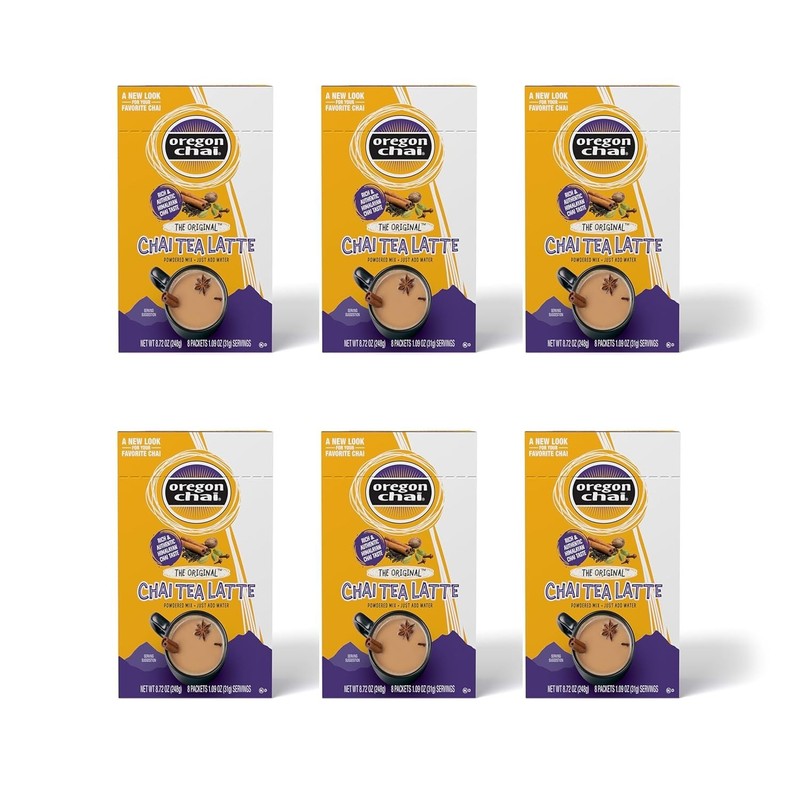 Authentic Chai Tea Spice Blend, 6 Packs gallery