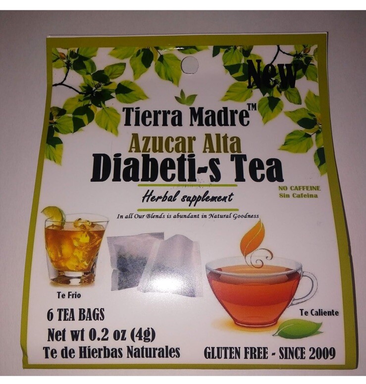 Tierra Madre Diabeti-s Tea Supplement (10 Pack)