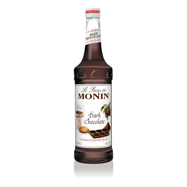 Monin Dark Chocolate Syrup (750mL), H-Chocolate, Dark