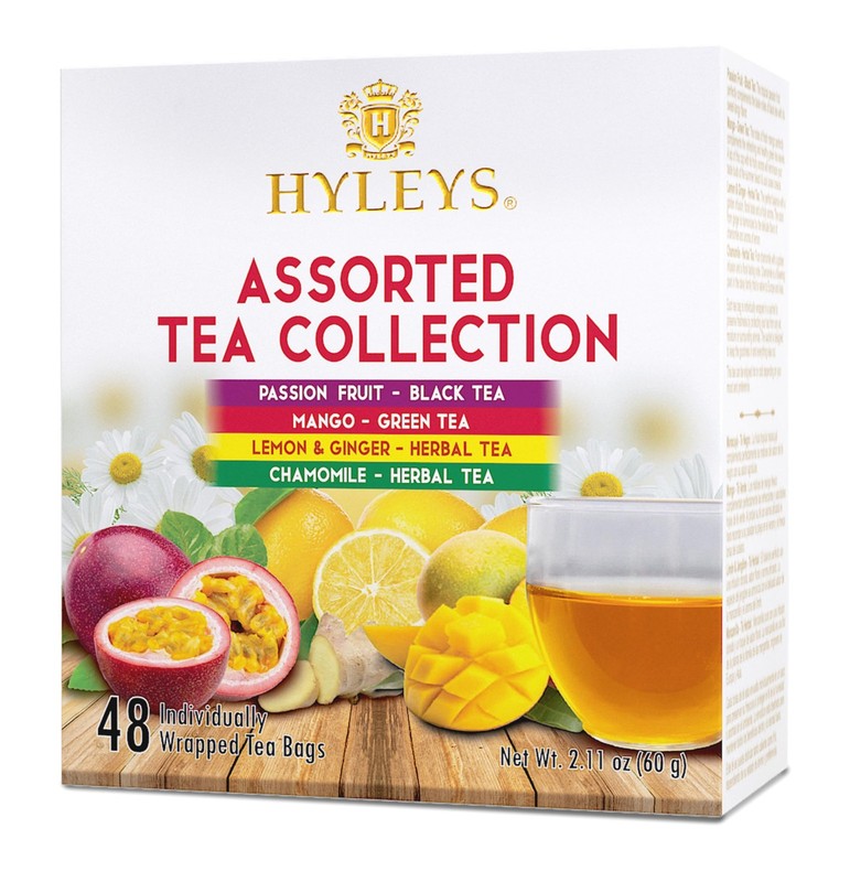 Assorted Tea Collection – (Passion Fruit, Mango, Lemon, Ginger, Chamomile) – …
