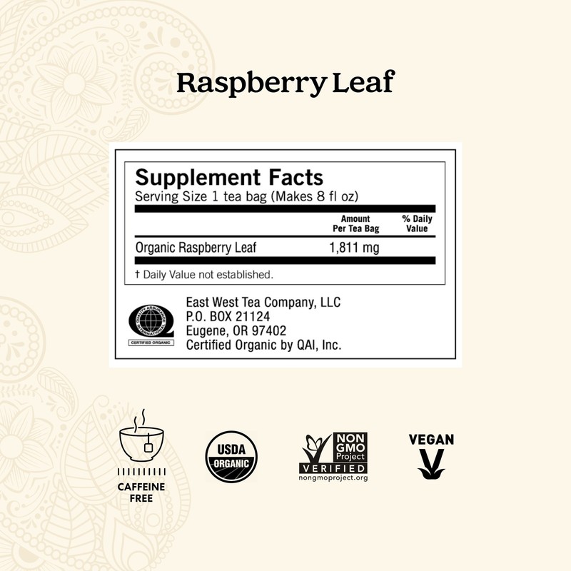 Yogi Tea - Raspberry Leaf Tea (4 Pack) Caffeine Free, 64 Organic Herbal Tea Bags gallery