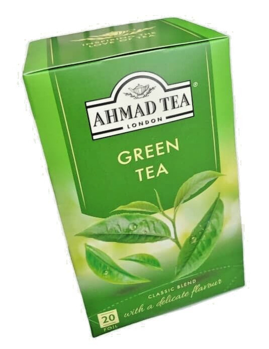 Ahmed Tea – Green Tea ( Classic Blend with a delicate flavour )