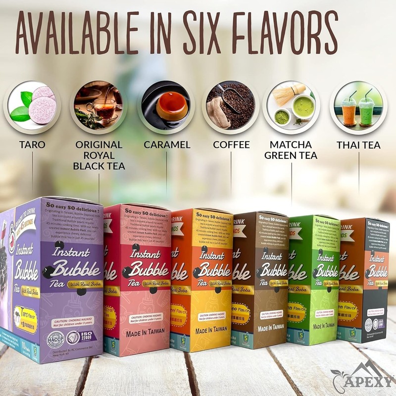 Taro Bubble Tea Complete Set – Enjoy Delicious Boba in Just 45 Seconds gallery