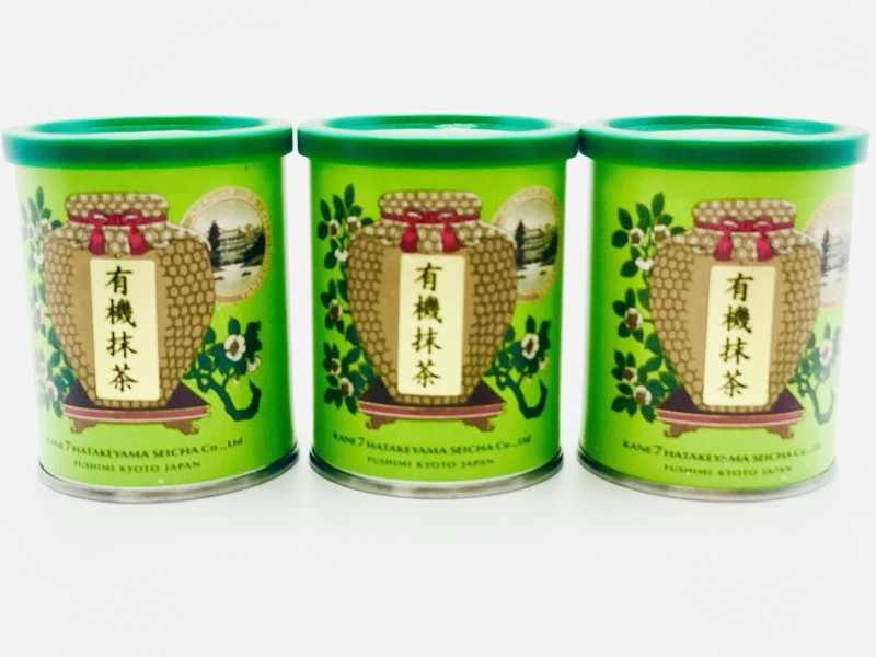 Organic Matcha Powder Ceremonial Grade- 30g x3 Pc Kane Shichi Hatakeyama Seicha