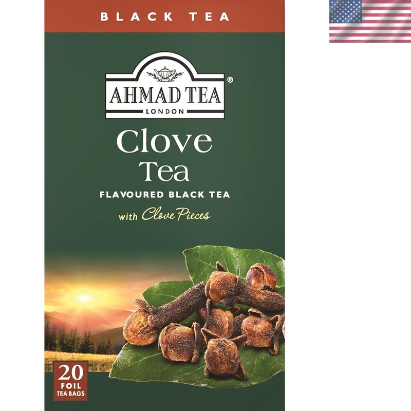 20 Count Clove Tea Bags – Natural Caffeine & Ethical Sourcing for Tea Lovers