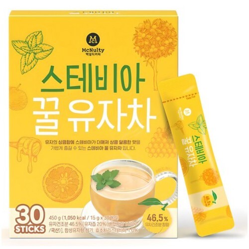 McNulty Stevia Honey Citron Tea x 30 Sticks