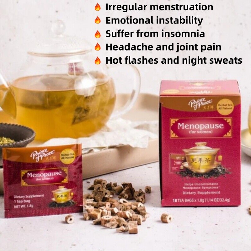 PMS Tea-Menopause Tea-Relief Herbal Tea-Wellness Tea for Women's Hormonal Health gallery