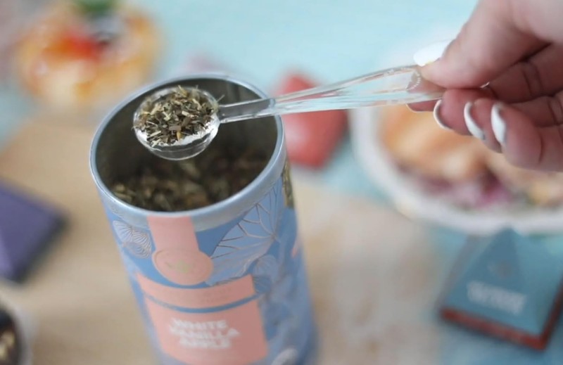 Teabloom Perfect Measure Loose Leaf Tea Spoon – 100% Lead-Free Clear gallery