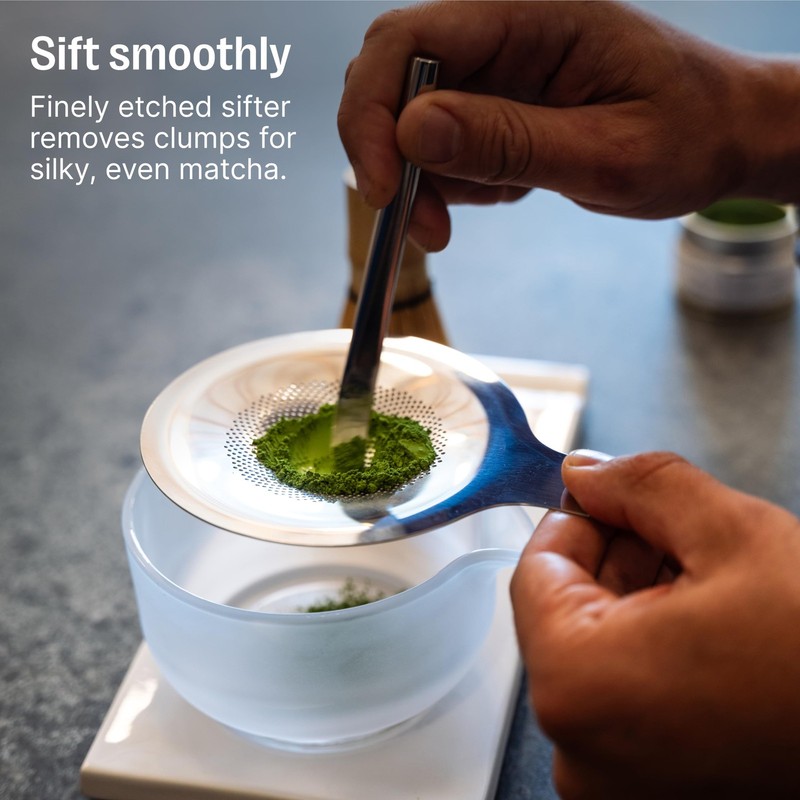 Fellow Matcha Set, Complete Matcha Tea Kit with Ceramic Bowl, Bamboo Whisk & ... gallery