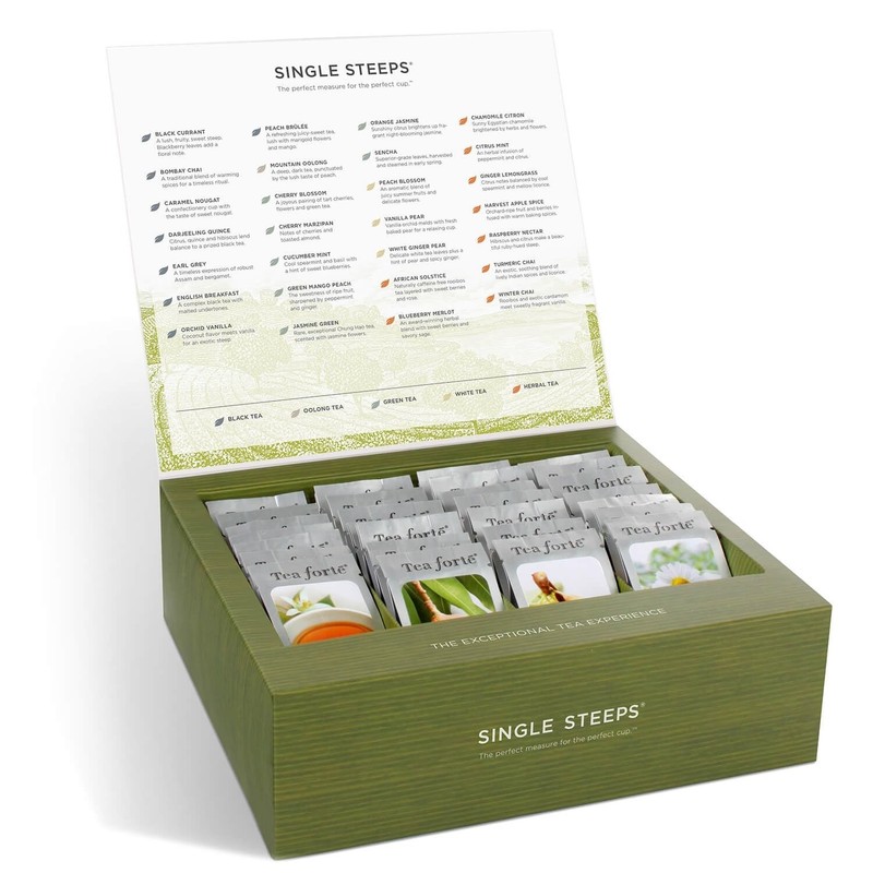 Tea Sampler Box - 28 Assorted Flavors gallery