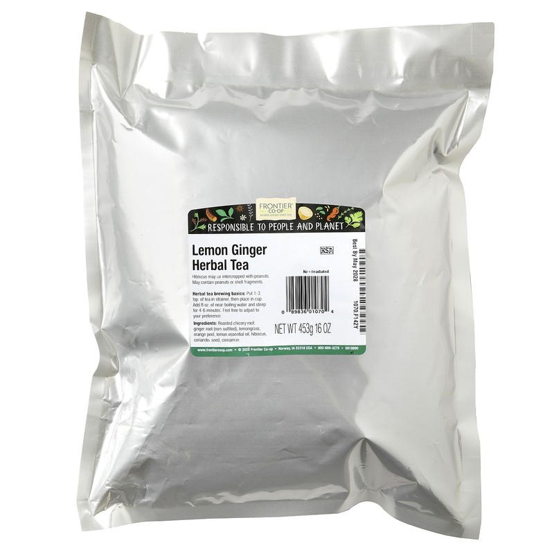 Lemon Ginger Herbal Tea, 16 oz (453 g) gallery