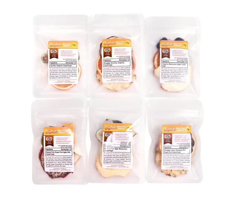 Mixed Fruit Infusions || Combo 5 - 6 Packs gallery