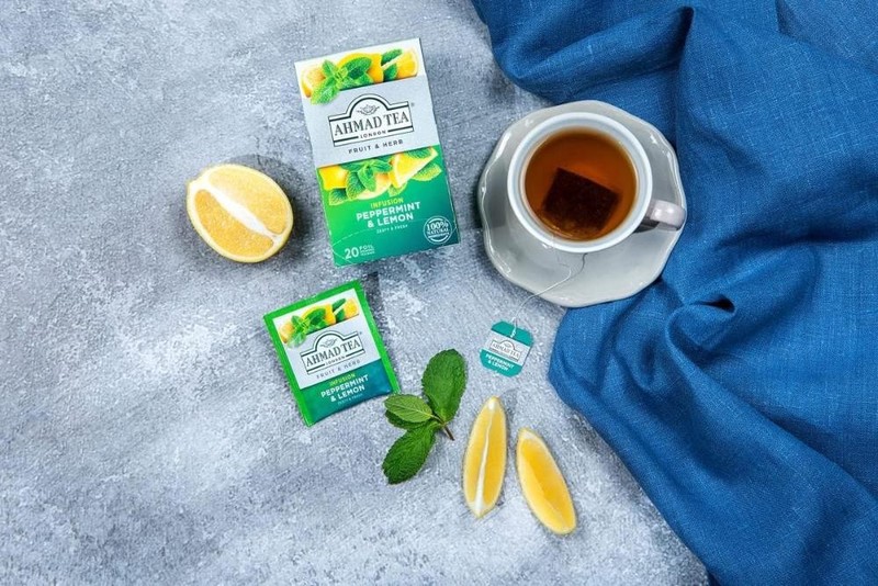 Ahmad Tea - Peppermint & Lemon Tea 20 Bags - 30g BB 1/26 gallery