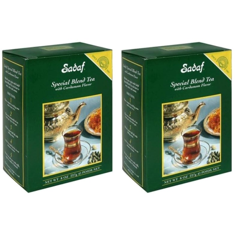 Cardamom Infused Black Tea – Quicktea Blend, 8 Oz x 2