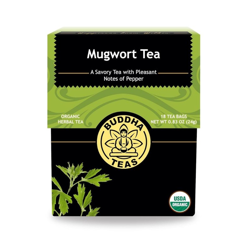 – Organic Mugwort Tea – Tea – Single Ingredient – Earthy, Mild Bitter Taste &…