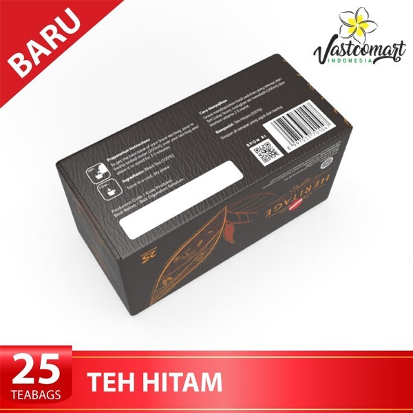 SOSRO Heritage Java Black Tea (25 Tea Bag @ 2 g) - Indonesian Product - gallery