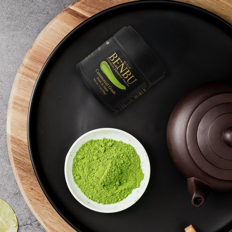 Matcha Powder - Ceremonial Grade, First Harvest, Stone-Milled in Japan, Authe... gallery