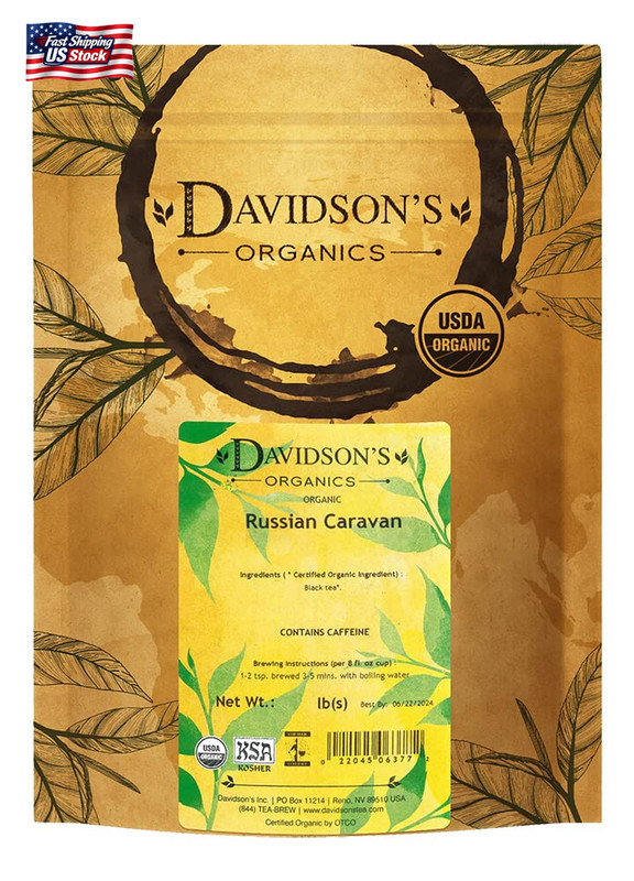 Davidson'S Tea Bulk, Russian Caravan, 16-Ounce Bag