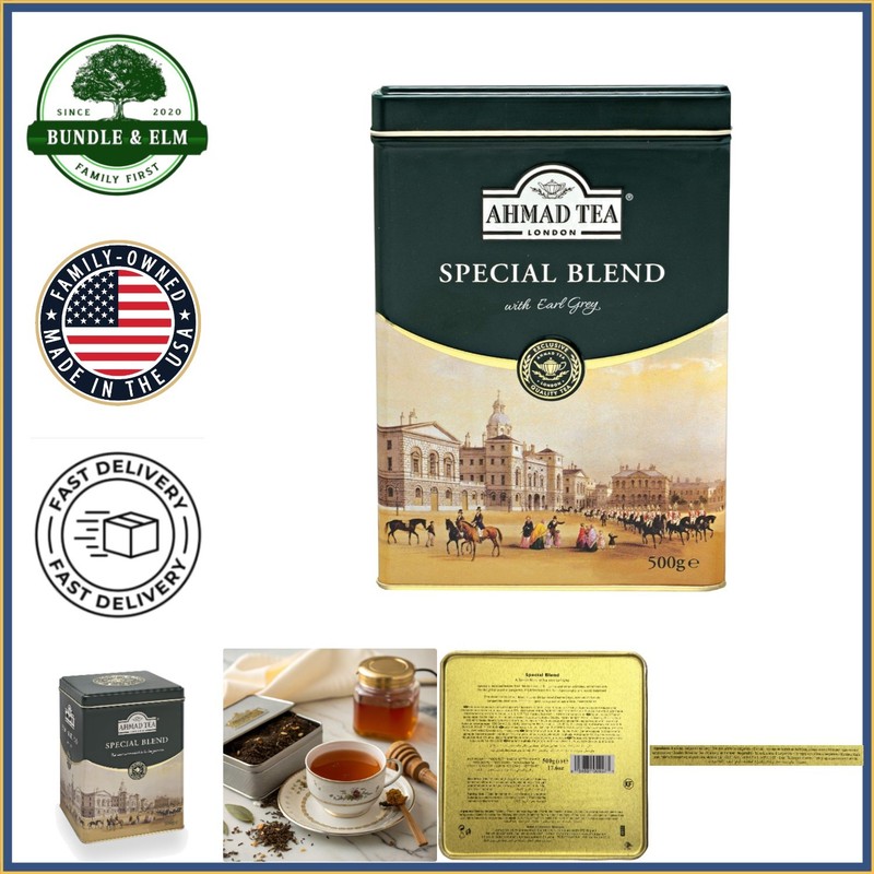 Quality Loose Leaf Tea, 17.6 Ounce Special Blend with Gluten-Free Ingredients