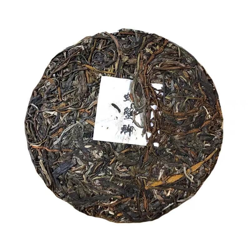Ding Chun Yuan Wild Jingmai Pangxie Jiao Feet of Crab Pu-erh Tea 2019 357g Raw gallery