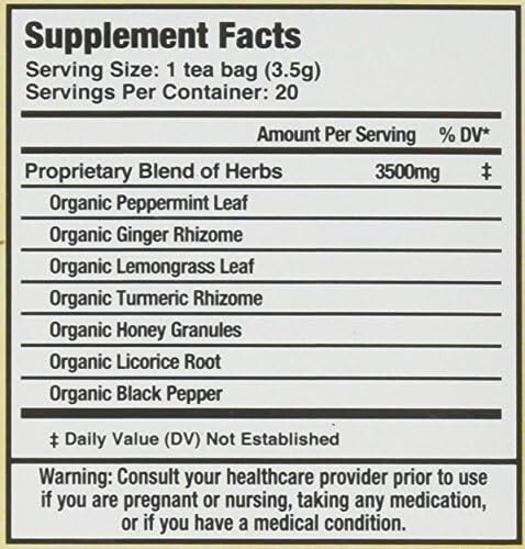 Mate Factor Functional Herbal Blends - Ginger Turmeric with Black Pepper gallery