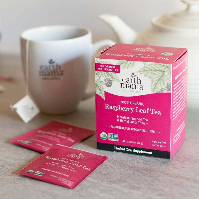 Earth Mama Organic Raspberry Leaf Tea, 16 Tea Bags gallery