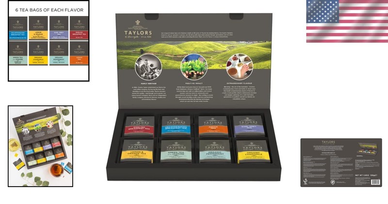 Sustainable Assorted Tea Collection - 48 Bags of Ethically Sourced Flavors gallery