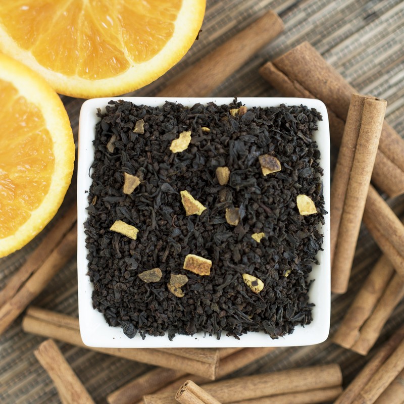 Orange Cinnamon Spice Black Tea Organic – loose leaf or in tea bags