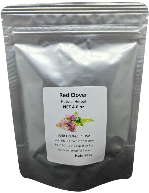 Red Clover – Premium Trifolium pratense Loose Leaf/Flower C/S, Wild Crafted