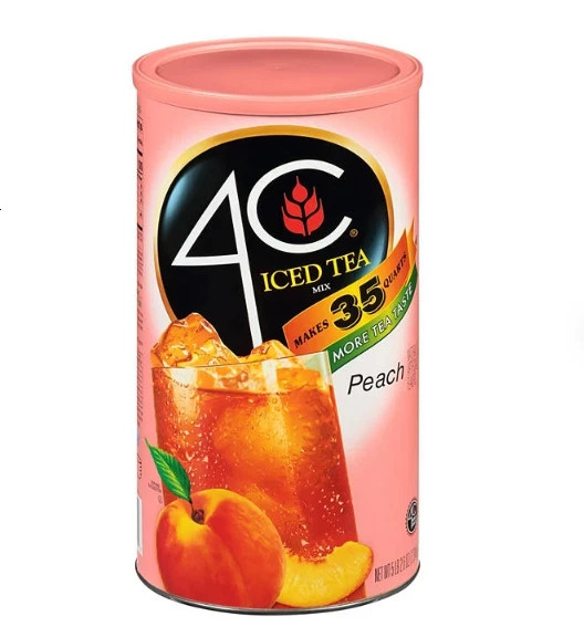 4C Peach Iced Tea Mix 82.6 oz
