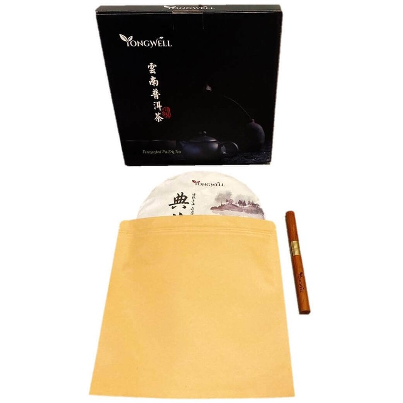 2013 Yunnan Fermented Pu Erh Compressed Tea Cake (12.3oz) + Free Tea Knife gallery