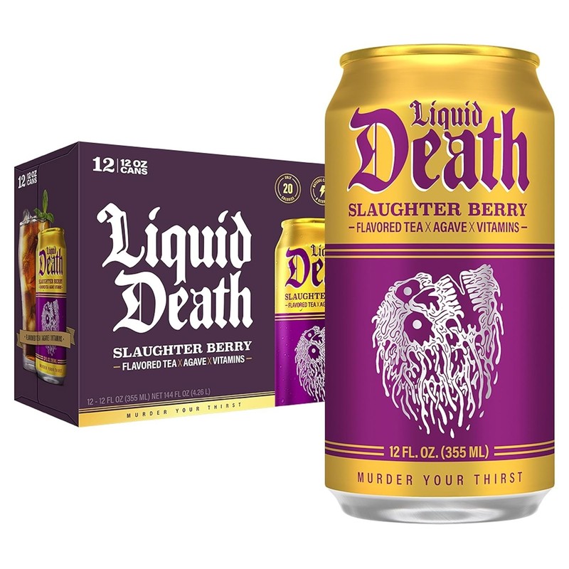 Less Sugar Slaughter Berry Iced Tea with Caffeine and B Vitamins, 12 Fl Oz x12 gallery