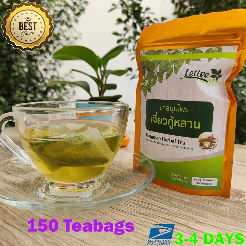150 Teabags Jiaogulan Tea Herbal Instant Tea Original Natural Organic 100% Tea H