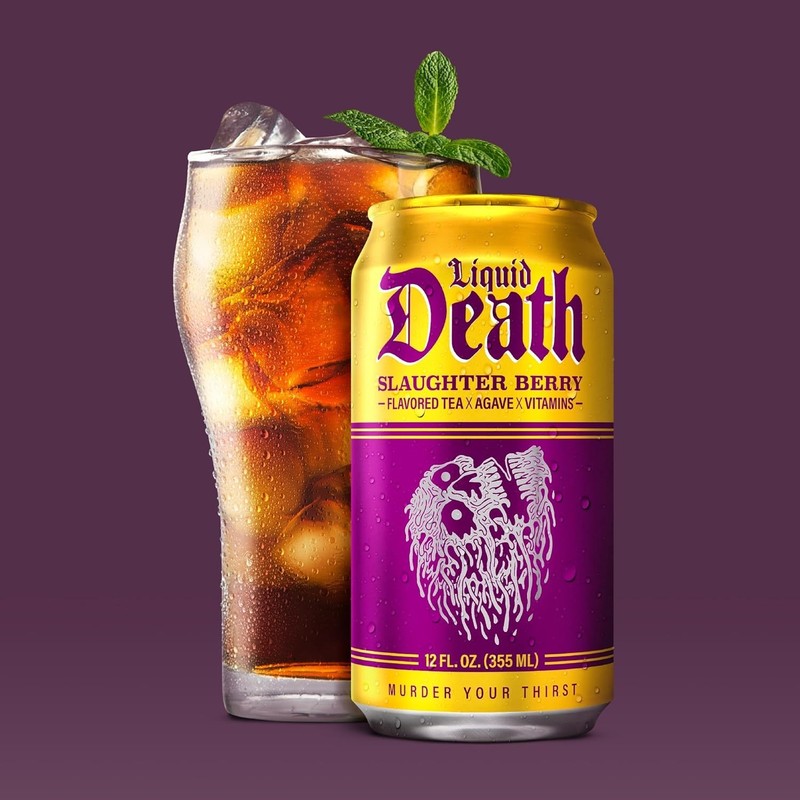 Less Sugar Slaughter Berry Iced Tea with Caffeine and B Vitamins, 12 Fl Oz x12 gallery