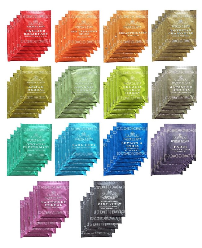 Harney & Sons Assorted Tea Bag Sampler 70 Count Bundle 70 (Pack of 1)
