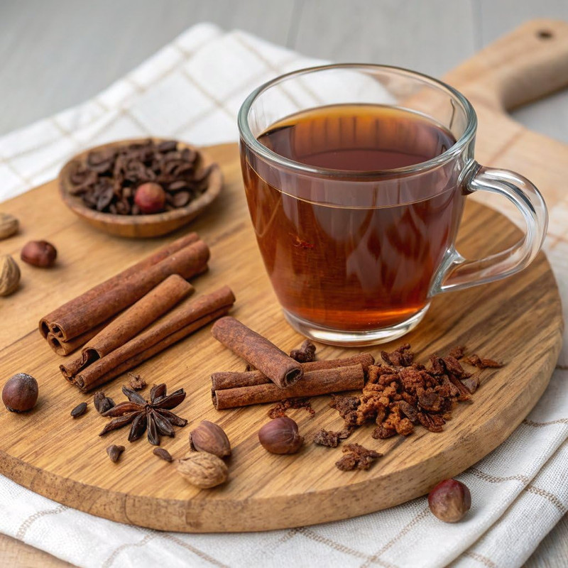Herbal Tea Sampler Assortment - 12 Tea Bags - Maca Chocolaté, French Roast, Haze gallery