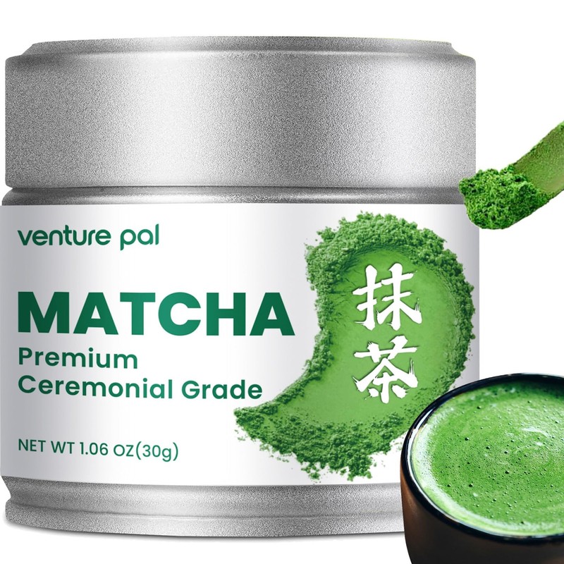 Superior Ceremonial Grade Matcha Powder, 100% Pure First Harvest Matcha Powde…
