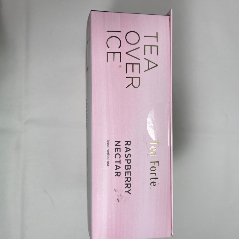 New Tea Forte Over Ice Raspberry Nectar & Ceylon Gold 5 each = 10 Large Size gallery
