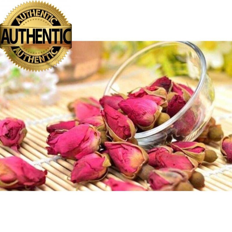 8oz-1LB 100% Organic Dried Rosebud Red Rose Buds Tea Flower Floral Herbal Tea
