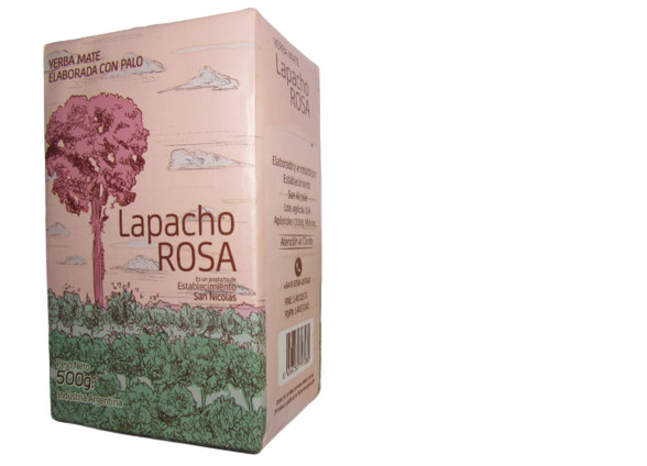Yerba Mate Tradicional Lapacho Rosa very soft 1.1 LBS/500 Grams