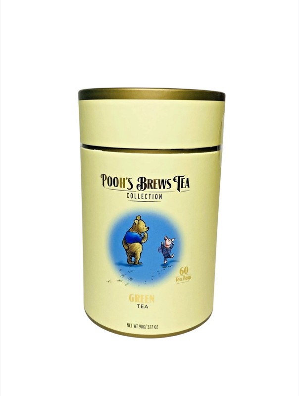 Pooh’s Brews Tea Collection Green Tea 60 Tea Bags