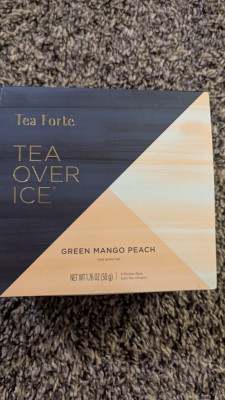 Tea Forte 'Tea Over Ice' Tea Pitcher Set With 3 Tea Samplers. New In Box gallery