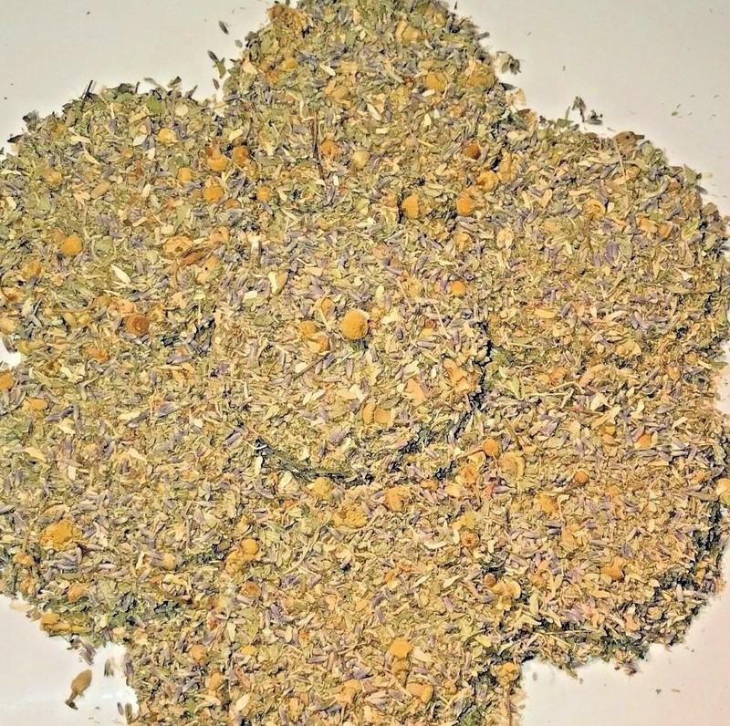 DAMIANA & LAVENDER & CHAMOMILE blend natural ANXIETY STRESS SLEEP herbal mix!