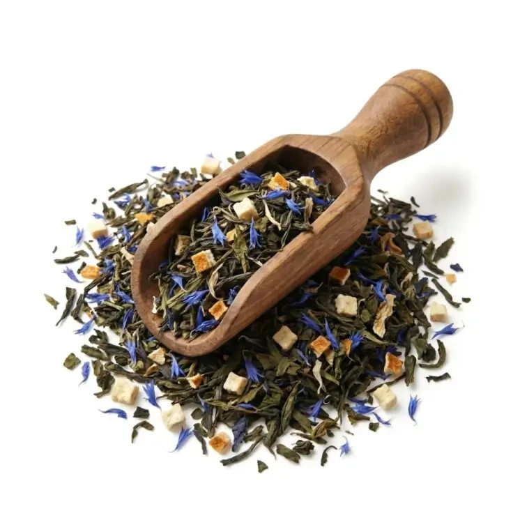 Cognac Swirl Green Tea | Smooth Aromatic Gourmet Loose Leaf Blend | Free Ship gallery