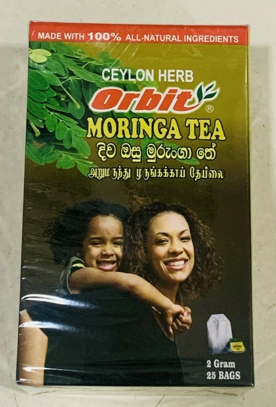 Orbit Moringa Tea Natural Ceylon High Quality Oraganic Herbal Leaf Tea 25 Bag gallery