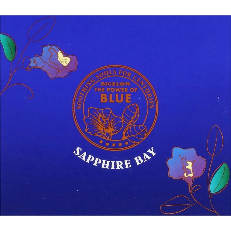 Bigelow Butterfly Pea Flower Sapphire Bay, Herbal Tea, Tea Bags, 18 Count gallery
