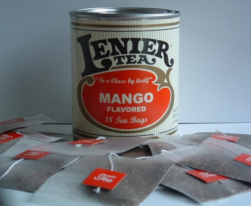 Mango Biodegradable 18 String and Tag Tea Bags Per Tin