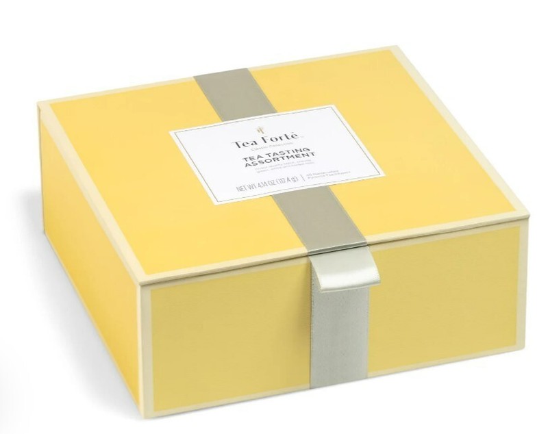 Tea Forté, Large "Tasting Assortment" Tea Chest Gift Box of 40 Gourmet Teas gallery